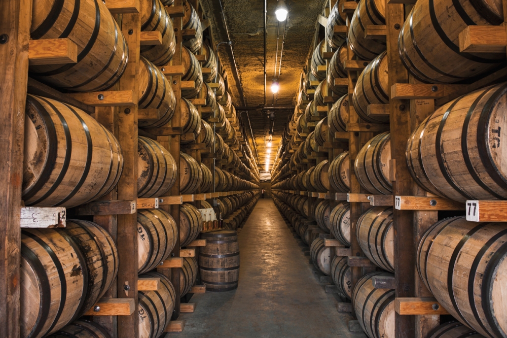 The George Dickel Distillery in Tullahoma, Tennessee.